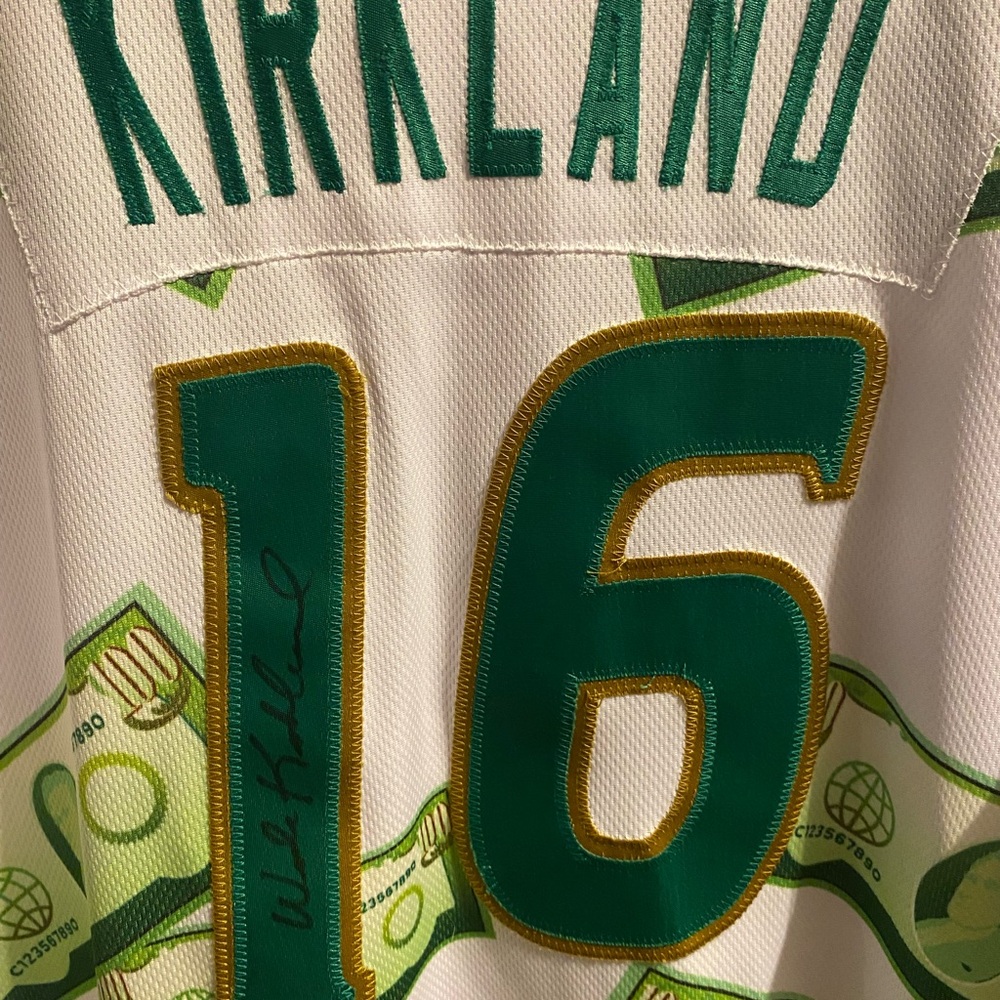 Signed Jersey- Midland RockHounds Millionaires Baseball Custom Jersey 2016 - Picture 7 of 7